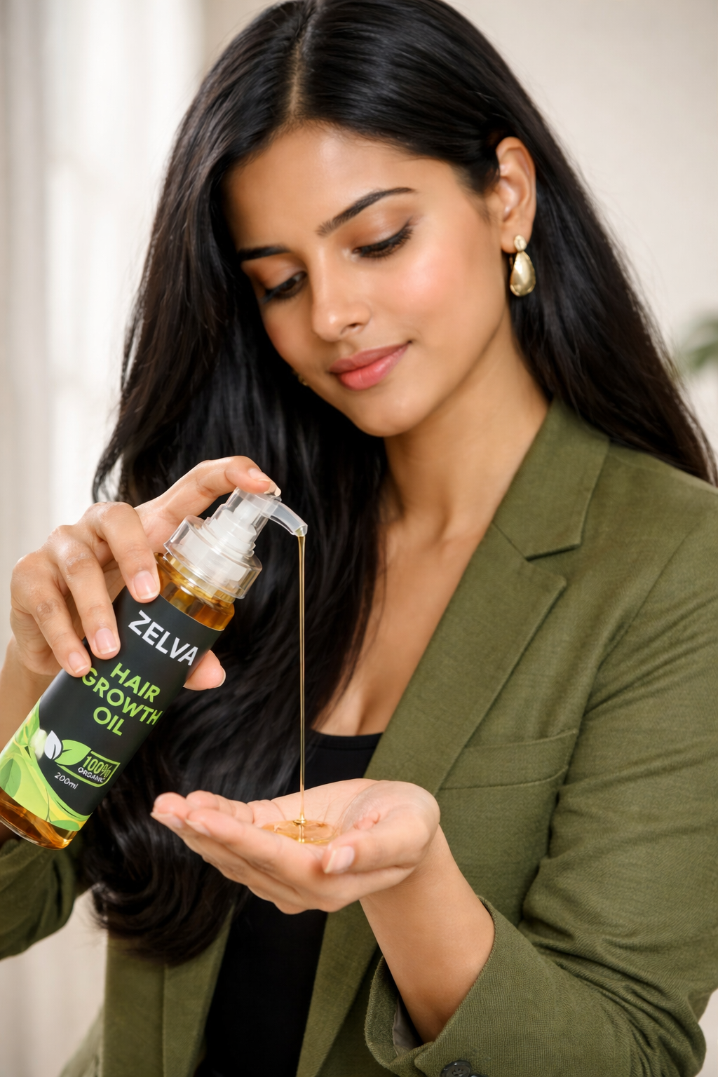 Zelva Hair Growth Oil — Nature's Formula for Stronger, Thicker Hair