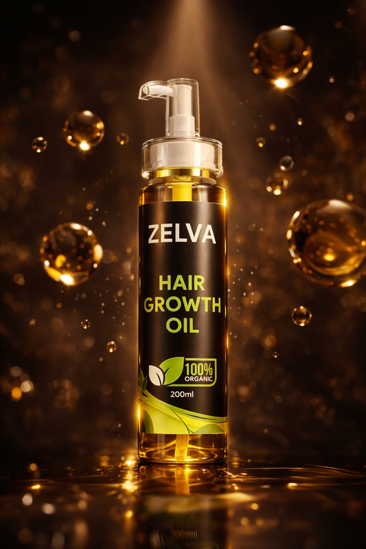 Zelva Herbal Leave-In Conditioner — Control Frizz, Add Shine, Strengthen Hair