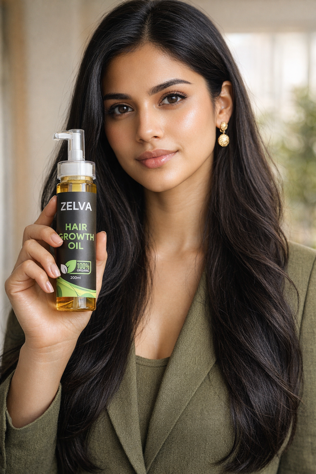 Zelva Hair Growth Oil — Nature's Formula for Stronger, Thicker Hair